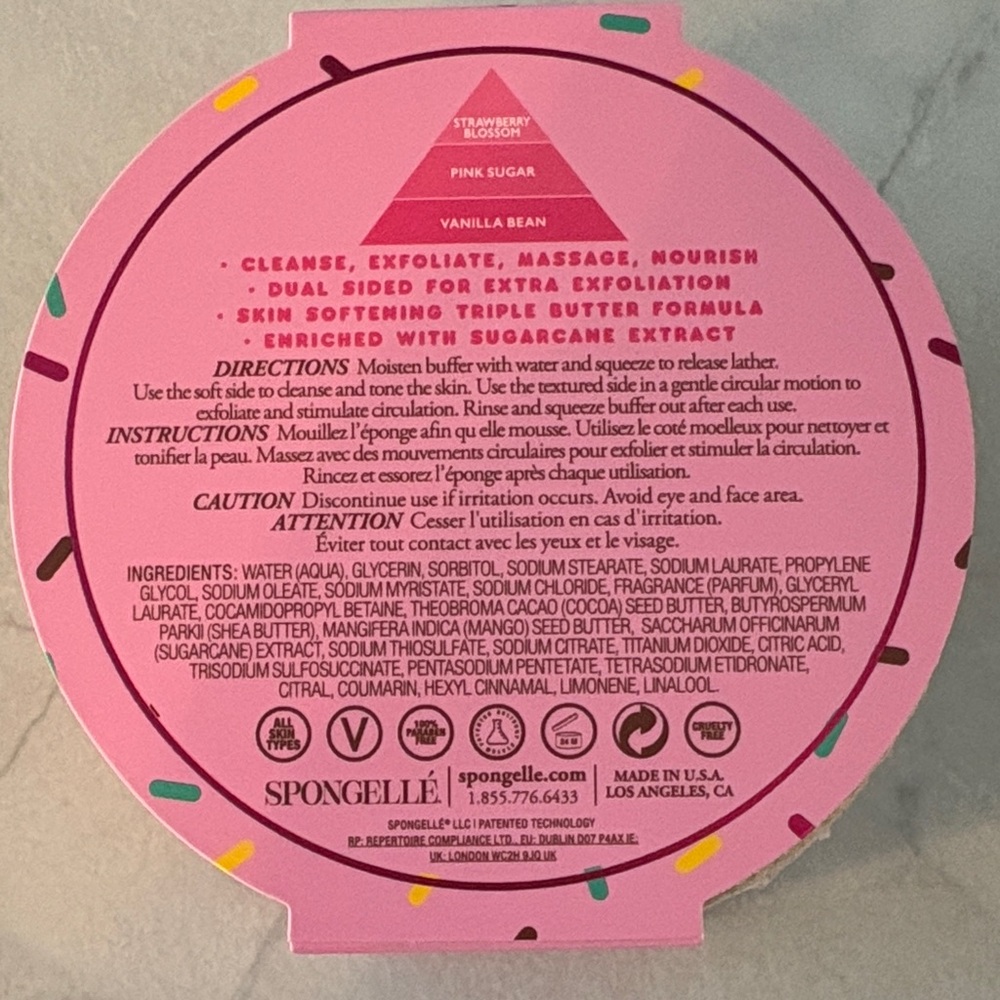 🆕Spongellé Burnt Sugar Body Wash Buffer - Picture 2 of 3